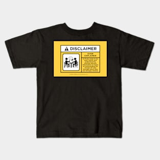 ND Disclaimer: Over Explainer Kids T-Shirt